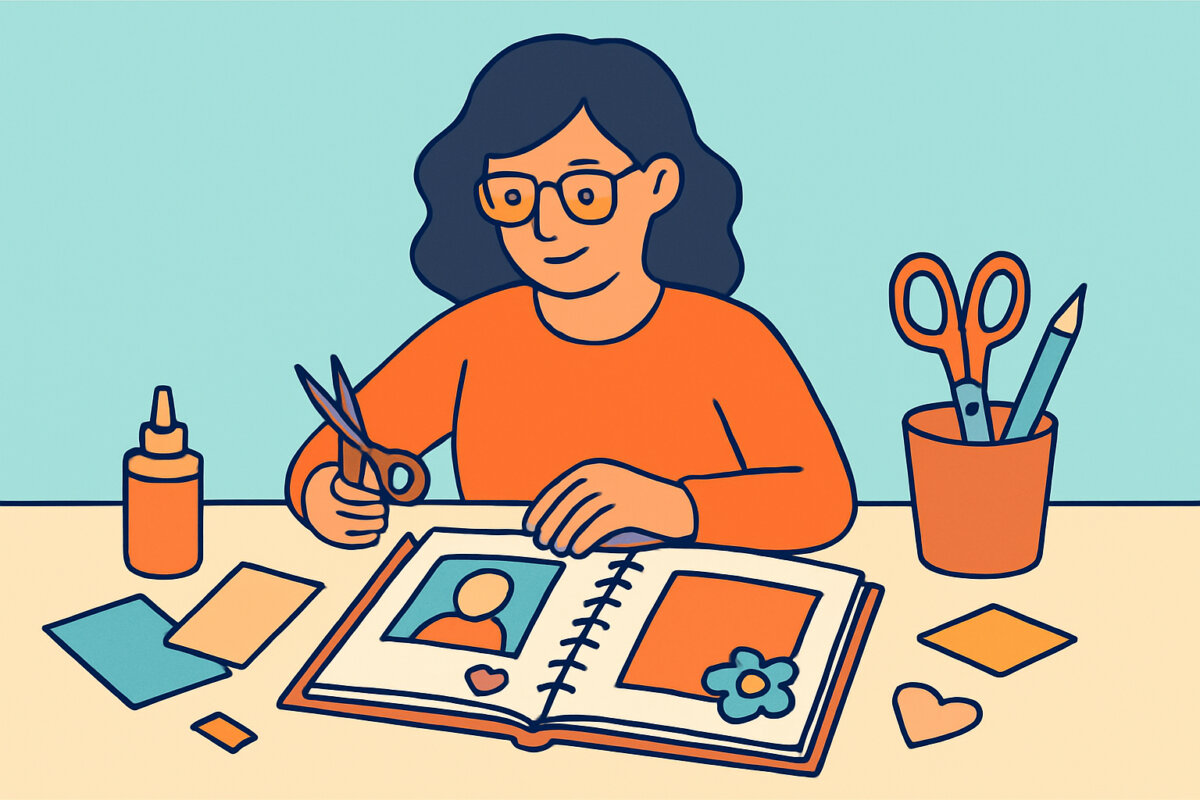 Scrapbooking ja muistokirjat – tarvikkeet ja tekniikat